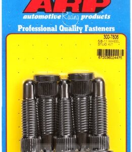 5/8 11 x 2.65 short knurl wheel stud kit