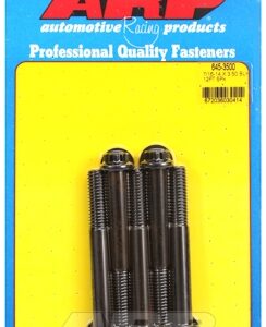 "7/16"" 14 x 3.500 12pt 1/2 wrenching black oxide bolts"5pcs