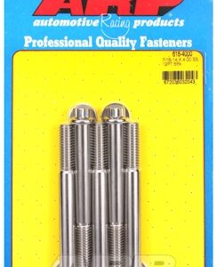 "7/16"" 14 x 4.000 12pt ss bolts" (5pcs)