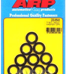 "7/16""id .750""od black washers"