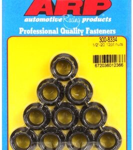arp "1/2" 20 12pt nut kit" (10pcs)