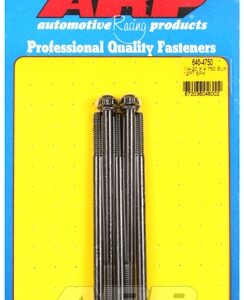 arp 1/4 20 x 4.750 12pt black oxide bolts