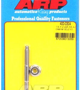 arp "1/4"" x 2.225 ss air cleaner stud kit"