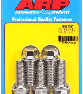 arp bolt kit 1/2 13 x 1.250 ss hex