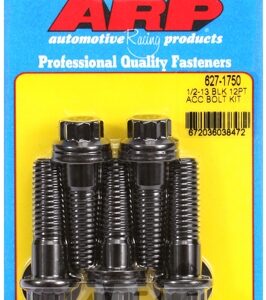 arp bolt kit 1/2 13 x 1.750 black oxide 12pt