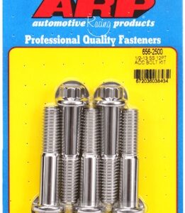 arp bolt kit 1/2 13 x 2.500 ss 12pt