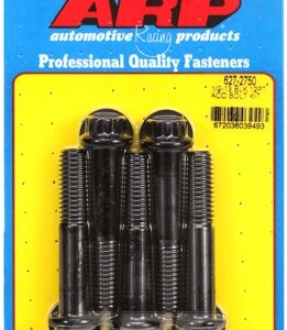 arp bolt kit 1/2 13 x 2.750 black oxide 12pt