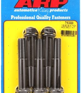 arp bolt kit 1/2 20 x 3.000 black oxide hex