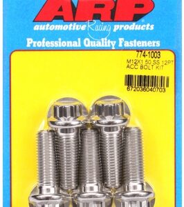 arp bolt kit m12 x 1.50 x 35 ss 12pt