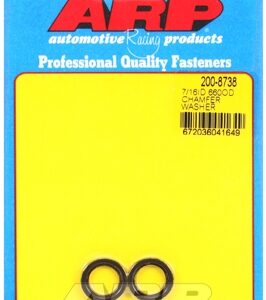 arp chamfer washer 7/16 id 0.660 od black 2 pack