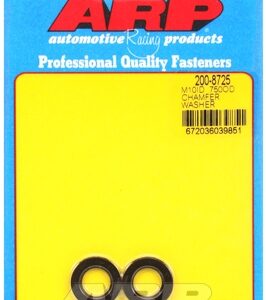 arp chamfer washers m10 id 0.750 od black(2pcs)