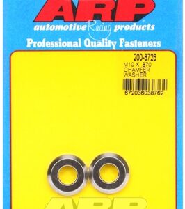 arp chamfer washers m10 id 0.870 od black