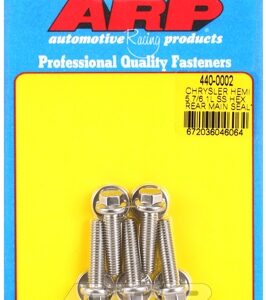 arp chrysler hemi 5.7/6.1l ss hex rear main seal plate bolt