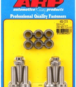 arp exhaust collector flange bolt kit 0.475 0.600"