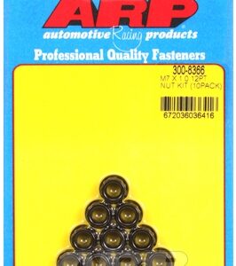 arp m 7 x 1.00 12pt nut kit (10pcs)