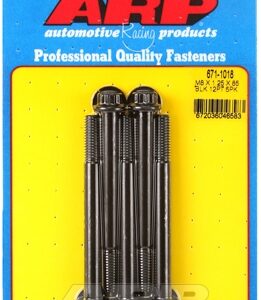arp m8 x 1.25 x 85 12pt black oxide bolts