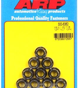 arp m9 x 1.25 12pt nut kit (10pcs)