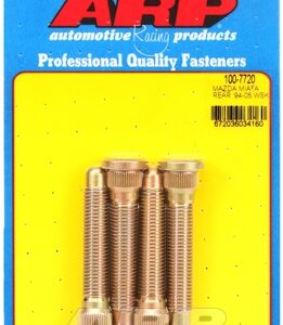 arp mazda miata rear '94 05 wheel stud kit(4pcs)