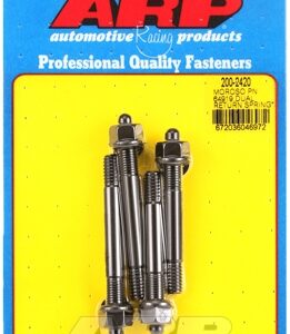 arp moroso 64919 dual ret spring w/1" spcr plate carb stud k