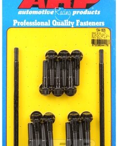 arp oil pan bolt kit chevy sb 6.2l lt1 black 12pt