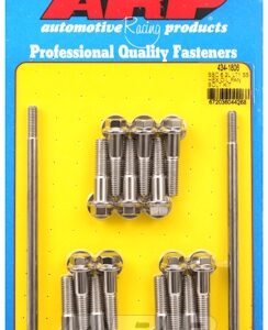 arp oil pan bolt kit chevy sb 6.2l lt1 ss hex
