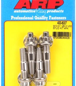 arp stud kit of 4 m10x1.25 55.00mm