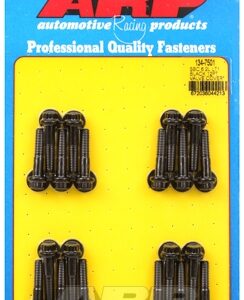 arp valve cover bolt kit chevy 6.2l lt1 black 12pt