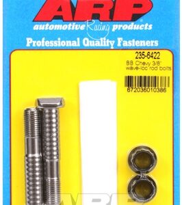 "bb chevy 3/8"" wave loc rod bolts"