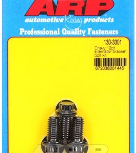 chevy 12pt alternator bracket bolt kit