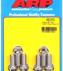 chevy ss hex motor mount bolt kit