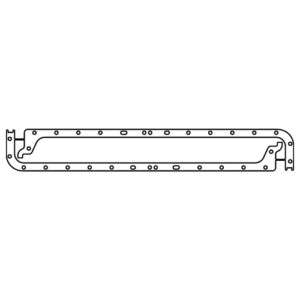cometic jaguar 3.4/3.8/4.2l 0.60' afm oil pan gasket