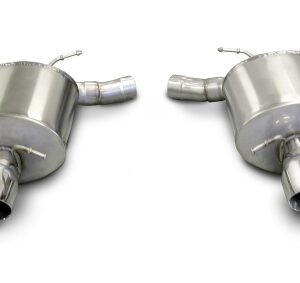 corsa axle back 2.5" dual rear single 4.0" cts v 6.2 09 14