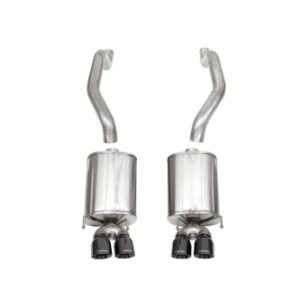 corsa axle back 2.5" dual rear twin 3.5" corvette c6 6.2 v8