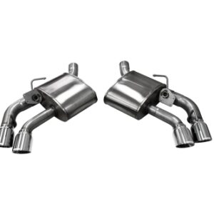 corsa axle back 2.75" dual rear twin 4.0" camaro 6.2 16 23