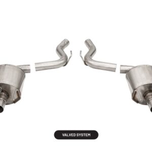corsa axle back 3.0" dual rear none mustang 5.2 15 20