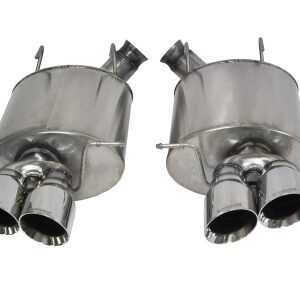 corsa axle back 3.0" dual rear twin 4" mustang 5.8 '13 14