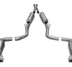 corsa cat back 2.5" dual rear gtx 3"x7" challenger 5.7 09 10