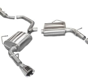 corsa cat back 2.5" dual rear single 4.0" chrysler 200 11 14