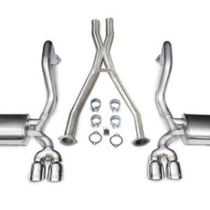 corsa cat back 2.5" dual rear twin 3.5" corvette c5