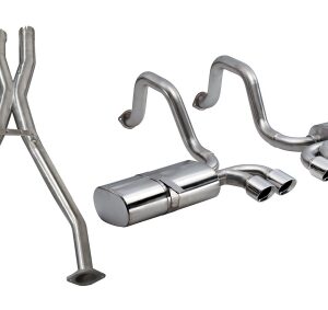 corsa cat back 2.5" dual rear twin 3.5" corvette c5 5.7 v8