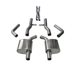 corsa cat back 2.75" dual rear none charger 5.7 17 22