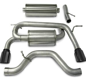 corsa cat back 3.0" dual rear single 4.0" hummer h3
