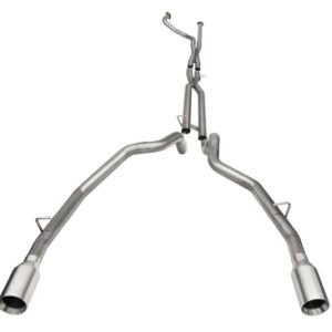 corsa cat back 3.0" dual rear single 5.0" ram trx 6.2 21 23