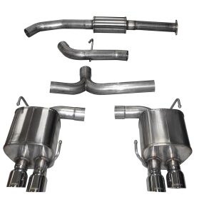 corsa cat back 3.0" dual rear twin 3.5" subaru wrx/sti 15 20