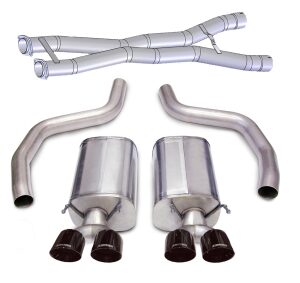 corsa cat back 3.0" dual rear twin 4.0" corvette c6 z01/zr1