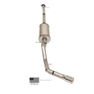 corsa cat back 3.0" single side single 4.0" colorado 17 22