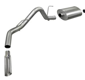 corsa cat back 3.0" single side single 4" f150 3.5 11 14
