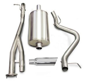 corsa cat back 3.0" single side single 4" silverado ss 06 07