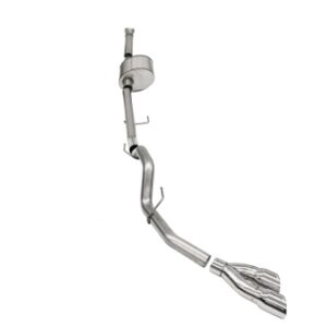 corsa cat back 3.0" single side twin 4.0" f150 5.0 21 23