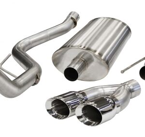 corsa cat back 3.0" single side twin 4.0" f150 raptor 11 14